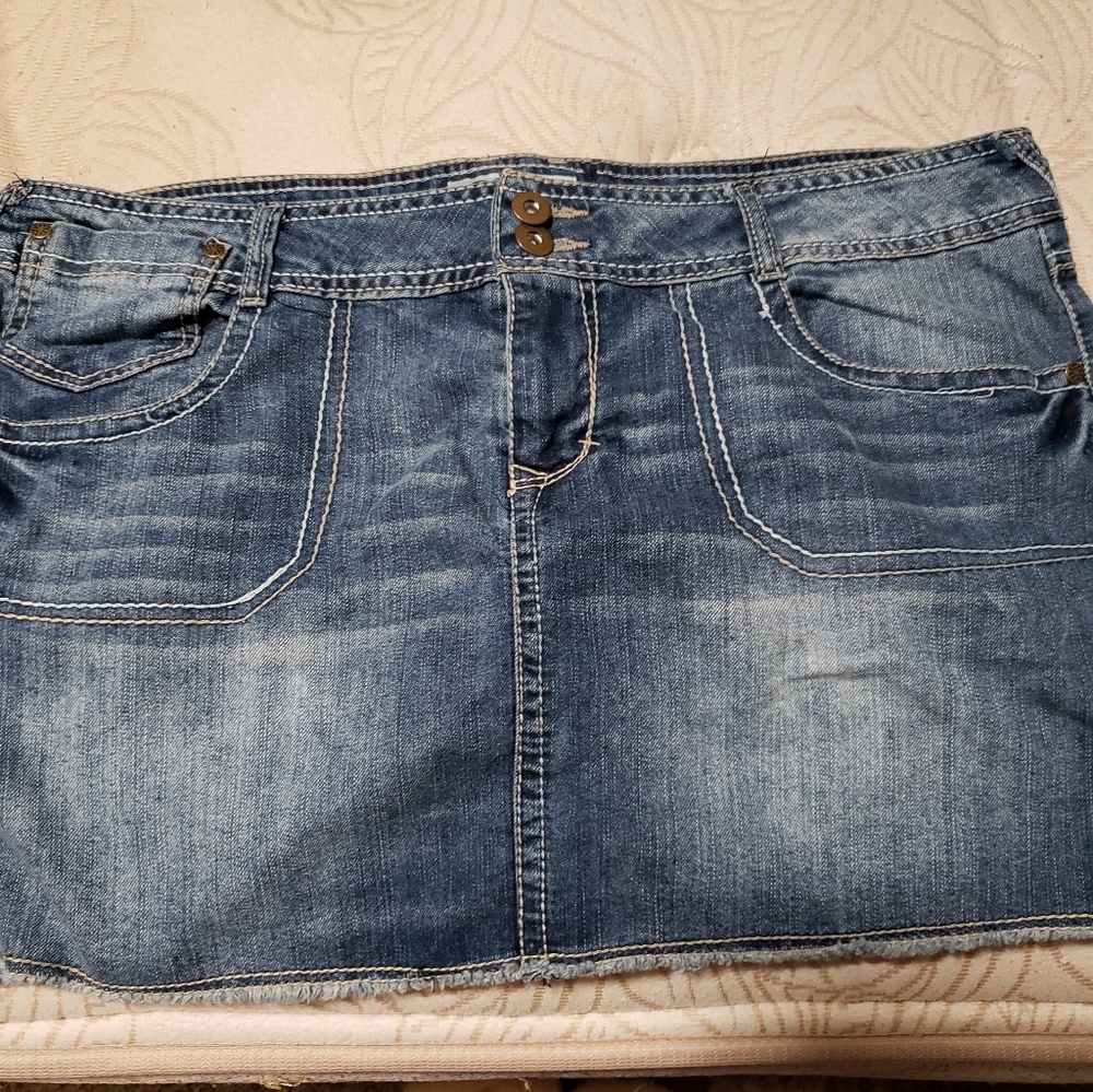SO Jean skirt